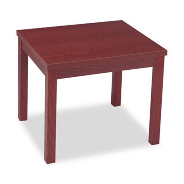 Seatsolutions Laminate Occasional Table Rectangular 20w x 24d x 20h Mahogany SE2771715 - main